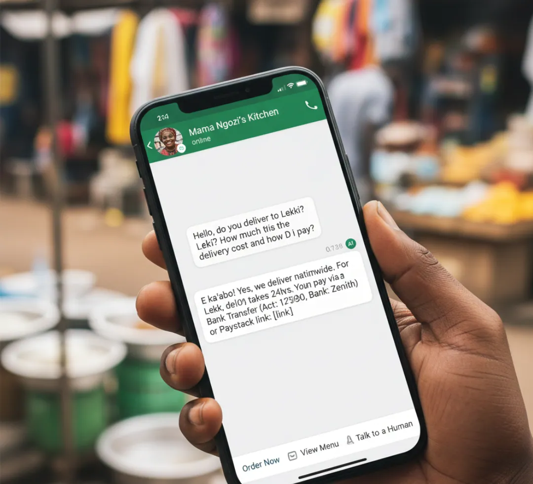 AI Chatbot on WhatsApp Business